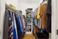 Another closet in the primary suite.