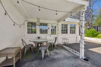 Covered Back Patio