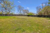 Spacious Fenced Backyard