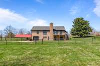 Huge yard! The fenced area is just a small part of the backyard.
