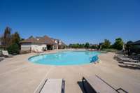 Here's the revised pool description, under 250 characters and without emojis:  Enjoy the large community pool just steps away. Perfect for relaxing, swimming, or spending time with friends. A great spot to cool off and unwind close to home.