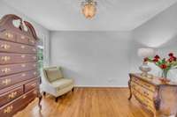 Another view of the bedroom. Room has 2 windows so lots of natural light.