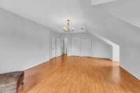 Another view of the 4th bedroom.  You have enough space for bedroom furniture and even a sitting area or desk/homework space.