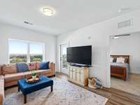 Spacious living room