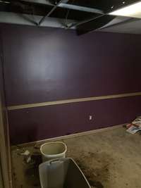 this is the leak in the converted car port/ living space