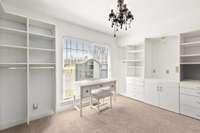MASSIVE Walk-in closet & storage