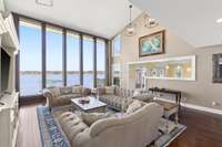 Imagine walking by this view numerous times a day or, watching your favorite show but knowing the view 100X better...