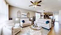 Welcome into your new open concept living space with den, dining room, and fabulous kitchen!
