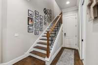 second staircase