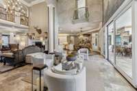 open plan great for entertaining