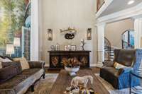 Living room sitting area