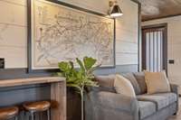 Interior of similar cabin in community.  Interior finishes and furnishings will vary from cabin to cabin.