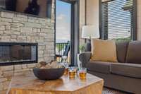 Interior of similar cabin in community.  Interior finishes and furnishings will vary from cabin to cabin.