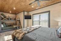 Interior of similar cabin in community.  Interior finishes and furnishings will vary from cabin to cabin.