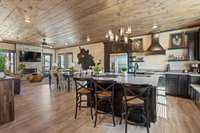 Interior of similar cabin in community.  Interior finishes and furnishings will vary from cabin to cabin.