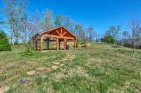 Gorgeous and versatile pavilions that can be used as a gathering point. Add some seating, a grill, and families can enjoy all year round. It also provides a shady space for children to play. The pavilion is just a great place to enjoy the outdoors.
