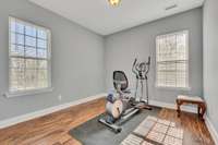 Bedroom 4# could be use as an office or gym.