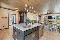 Interior of similar cabin in community.  Interior finishes will vary from cabin to cabin.