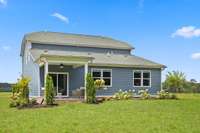 Picture of a completed model home