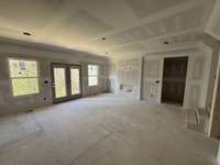 great room in basement