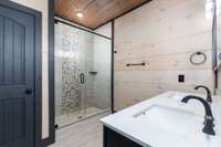 Interior of similar cabin in community.  Interior finishes will vary from cabin to cabin.