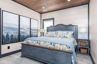 Interior of similar cabin in community.  Interior finishes will vary from cabin to cabin.