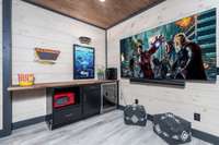 Interior of similar cabin in community.  Interior finishes will vary from cabin to cabin.