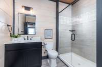 Interior of similar cabin in community.  Interior finishes will vary from cabin to cabin.