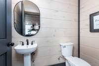 Interior of similar cabin in community.  Interior finishes will vary from cabin to cabin.