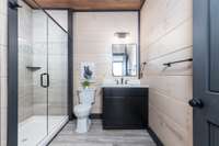 Interior of similar cabin in community.  Interior finishes will vary from cabin to cabin.