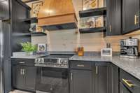 NEW KITCHEN LAYOUT!  Interior of similar cabin in community.  Interior finishes will vary from cabin to cabin.