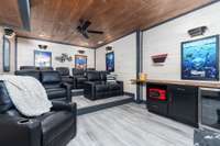 Interior of similar cabin in community.  Interior finishes will vary from cabin to cabin.