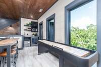 Interior of similar cabin in community.  Interior finishes will vary from cabin to cabin.
