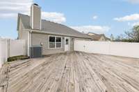 Another view of deck