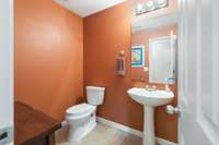 Half bath downstairs