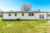 The exterior is completely renovated as well.