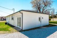 This home offers lots of off-street parking with a side door for easy entry.