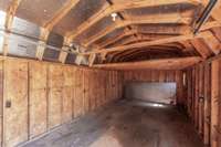 A great spot for additional storage.
