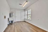 Huge laundry room on main floor!  Complete with utility sink!