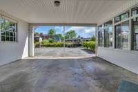 Attached Carport