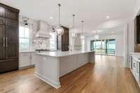 Interior of another home built by same builder.