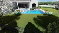 Pool concept images. Home offered without pool, however can be negotiated into a purchase contract.