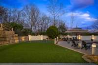 Professionally installed in 2024, this custom putting and chipping green is a standout backyard feature. Perfect your short game solo or enjoy friendly competition with guests.