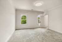 All of the bedrooms are generously sized and feature ensuite bathrooms and large closets as well.
