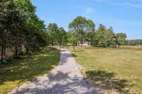 View of property from the stable to the house