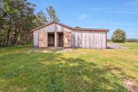 Back side of stable