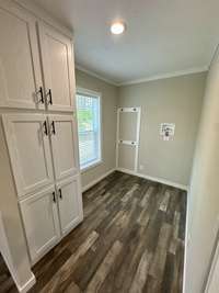 Space for Freezer in Utility
