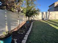 Just look at the details of the landscaping in this yard.