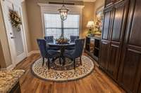 Breakfast area and Double Pantry!