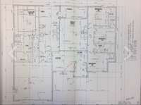 Original blue print of this floorplan before upgrades.